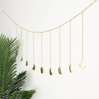 Novi FASA zida Moon, Moon Garland Decor Boho Dekoracija Moon San Moon Hang Art Ornament za spavaću sobu