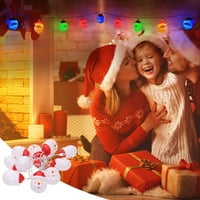 Sehao božićni klasični proizvodi LED santa snjegovića svjetlosnog nijansa odmora za zabavu