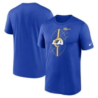 Muški Nike Royal Los Angeles Rams Legend ikona Performance Majica