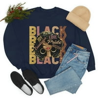 Pomoću LLC majica Melanin, poklon za crna djevojka, majica crne istorije, afrički američki tee, crni