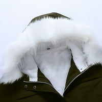 Kaput žene zimska čvrsto zadebljana plišana pamučna jakna tople vrhove vojska Greenxxl