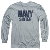 Mornarica - sestra - košulja s dugim rukavima - X-velika