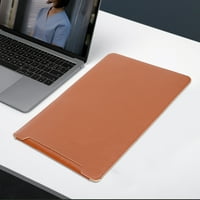 Laptop rukavi, otpornost na ogrebotine Mala veličina Lagana težina zaštita glave Dizajn laptop rukava za rukave za Pro svijetlo smeđe
