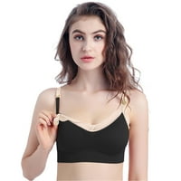 BRA Sports BRA bez žice Udobne spavanje BRA Plus size Veličina aktivnosti Bras s neplicivim jastučićima