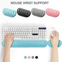 YDXL miše miše mišem Ergonomska super mekana memorijska pjena masaža rupa za usporavanje bolova ublažavaju silikonski pribor za ručni ručni nosač sive jedna veličina