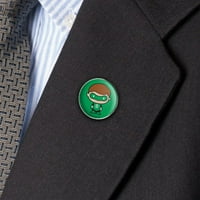 Green Lantern Cute Chibi lik metal 1,1 kravata kapu za pin
