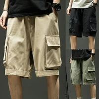 Muškarci Ležerne prilike Chino Cargo Kratke hlače Radovi Multi džepovi Pantalone na plaži