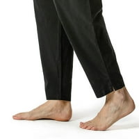 Springtovi novi dolasci, Poropl Plus sizene pamučne labave ležerne lagane elastične strukske hlače Yoga Početna Hlače muškarci Elastične strugove hlače Cleance Clear Mi veličina 3xl