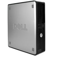 Obnovljen Dell Optiple Desktop računar 3. GHZ Core Duo Tower PC, 6GB, 250GB HDD, Windows Home X64, USB