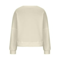 Halloween Dukserska jakna Modna i atraktivna košulja pogodna za rad kupovine Nošenje XL White