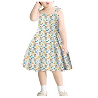 Little Girl Haljina odjeća Kids Girls Baby Acibalish Slip Plaža Dinosaur cvjetne djevojke suknje od