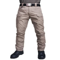 Rejlun muške hlače elastične struke pantalone za crtanje dna loungewebroward teretni pant lagani sportovi crni c s