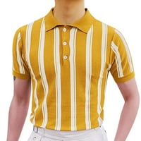 Muške haljine majice Muške modne ličnosti retro dugmad ovratnik digitalni 3D štampanje majica majica
