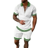 Muška sportska odjeća za štampanje Boja kratkih rukava s kratkim rukavima, kratke hlače za kratke hlače