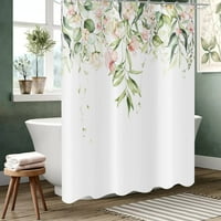 Eukaliptus listove zastove, kadulja zelene opruge Botaničke akvaretne postrojenja kupaonica za zajednici kućna dekor vodootporna mašina tkanina koja se može pratiti sa kukama