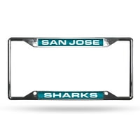 San Jose NHL Sharks NHL All Corner EZ EZ EZ EZ Chrome Metal Laserski rezač