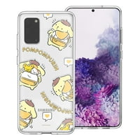 Galaxy S Case Sanrio Cute Clear Soft Jelly Cover - Riječi pompompurin
