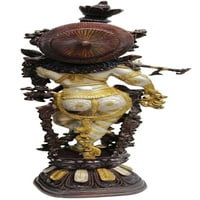 Brass Krishna God idol statue 15.4kg