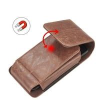 Luxmo novčaništa [slotovi kartica] PU kožni telefon za nošenje kaiševa Clip za kaišom kompatibilno sa jednim futrolom Nord Nord N 5g - Brown