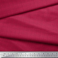 Soimoi Pink Rayon Crepe Tkanina linija i krug Geometrijska tiskana tkanina od dvorišta široko