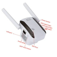 TureClos Internet Router Mini dual antena repetitor brzine WiFi Extender pojačalo signala, US Plug