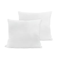 28 Euro kvadratni jastuci od bijelog kreveta