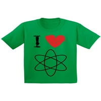 Grafičke majice za djevojke - Volim naučnu majicu XS S L XL