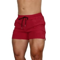 Booker Muške hlače Ljeto Brza sušenja modna elastična mreža Jednostavna plaža Čvrsta boja Casual Hotsa hlače Košarkaške hlače