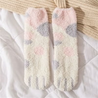 Parovi ženskih ležernih životinja Print pamuk uzorak Lady Socks Tube Udobne čarape Socks Multicolor_