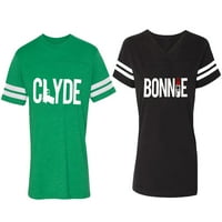 Clyde Bonnie Podudarni par pamučni dresovi