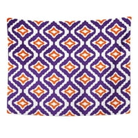 Traka sažetak plemenski etnički Ikat Folk Geometrijski zidni umjetnost Viseća tapiserija Kućni dekor