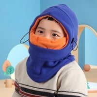 Jiaroswwei 3- godina dječji šešir kontrastni boja podesivi dječaci Djevojke Čvrsta vučna kapa šal za vanjsku