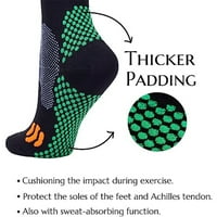Parovi kompresijske čarape za žene i muške cirkulaciju HG - bolji protok krvi, oticanje najbolja podrška za medicinu, trčanje, sestrinstvo