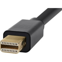 Mono odabir serije Mini DisplayPort 1. za DisplayPort 4K sposoban kabel, 15ft