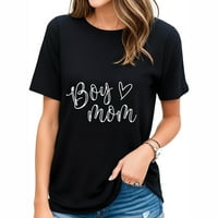 Mama za žene mame majke poklone mama smiješnih vrhova ženske grafičke majice - trendi majica kratke rukave sa hladnim uzorcima
