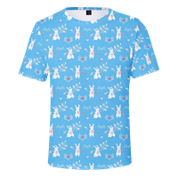 Uskršnja ljetna majica Cool Art Slikan atraktivni dizajn majica za mlade za upoznavanje i putovanja