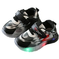 Dječje cipele Svjetlosne cipele LED svjetlo Up Sportske cipele Ležerne cipele Prozračna beba Baby Dnevna obuća Ležerna Prvo hodanje