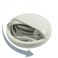 Torba za slušalice Prijenosni spremište BO za slušalice za slušalice za slušalice u Earbuds kartici USB kabel za vanjsko putovanje