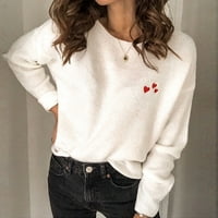 GUZOM džemper za žene na prodaju - džemperi za žene Trendi čvrsti pulover vrhovi novih dolazaka bijele