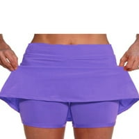 Uerlsty Plus size Žene Sportske Skort Dame Yoga Teretana Trčali kratke hlače Mini suknja haljina