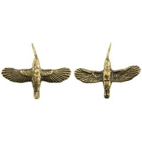 Retro mesing ptica figurica mesingana ptica ukrasna statua ptica u obliku ptica