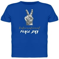 Mirovni ručni simbol Grafička majica Muškarci -Mage by Shutterstock, muški XX-veliki