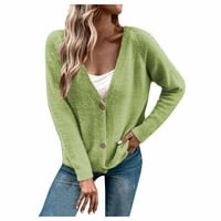 Ženski modni temperamentni kasutni džemper Klit kardigan