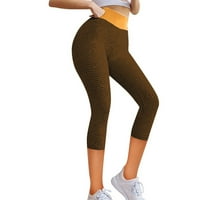 Olyvenn ponude za žene rastezanje joge tajice fitness teren teretane sportski džepovi Aktivne hlače