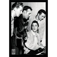 Kvartet milion dolara - Elvis Presley - Jerry Lee Lewis - Carl Perkins - Johny Cash Music Art Print