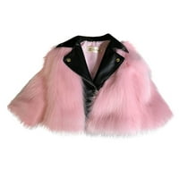 Dječje djevojke kaput zimski vjetar otporni na dečji kaput jakna dječja topla gumb vanjska odjeća padajuća od kaputa za 2 godine