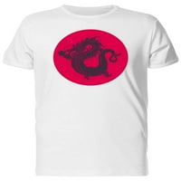 Japanski zmaj logotip majica - MIMAGE by Shutterstock, muški 3x-veliki