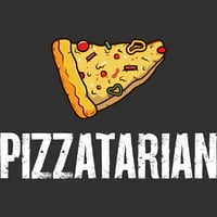 Ljubitelj za pizzu, volim pizzu, ja sam pisterant, pizza na bazi min mans charcoal siva grafički tenk