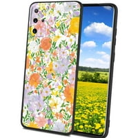 Cvijeće - telefon, deginirani za Samsung Galaxy S20 + Plus Case Muške žene, Fleksibilan silikonski udarni kofer za Samsung Galaxy S20 + Plus