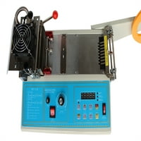 Stroj za rezanje vrućim i hladnim remenom precizan digitalni rezač za tkaninu kožni patentni patentni zatvarač najlonska vrpca Plava ploča 220V